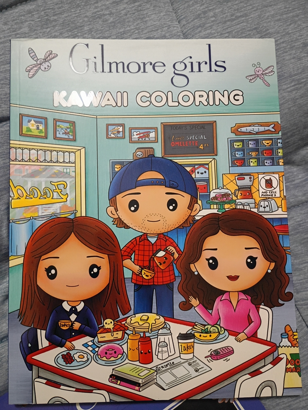 Gilmore Girls Kawaii Coloring Book - Blue & Multi